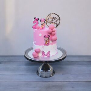 Minie mouse cake