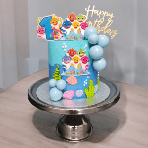 Baby shark cake