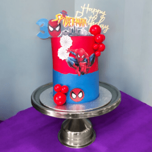 Spiderman cake